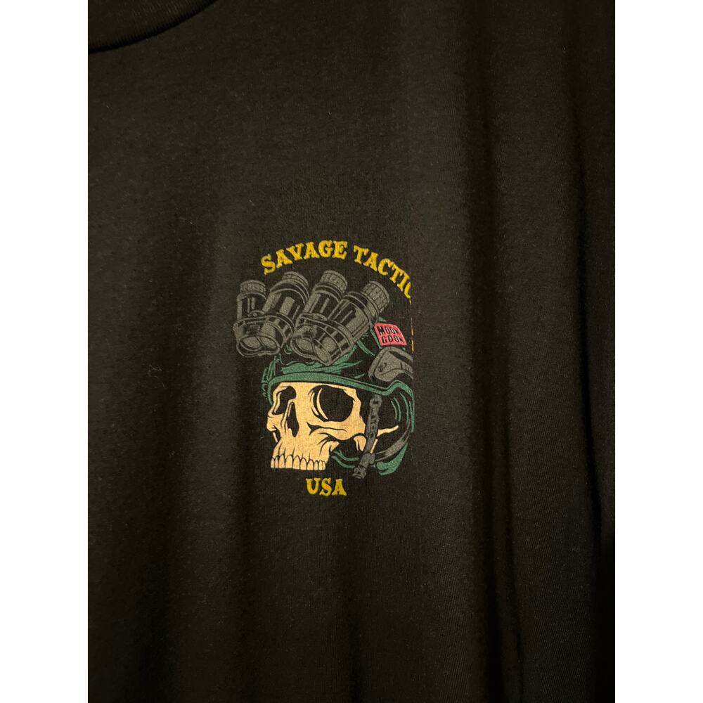 Savage tacticians men’s T-shirt, size 3 XL NWOT - Picture 2 of 5